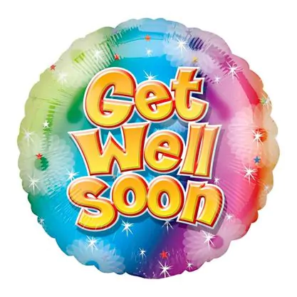 Colourful Get Well Soon Balloon