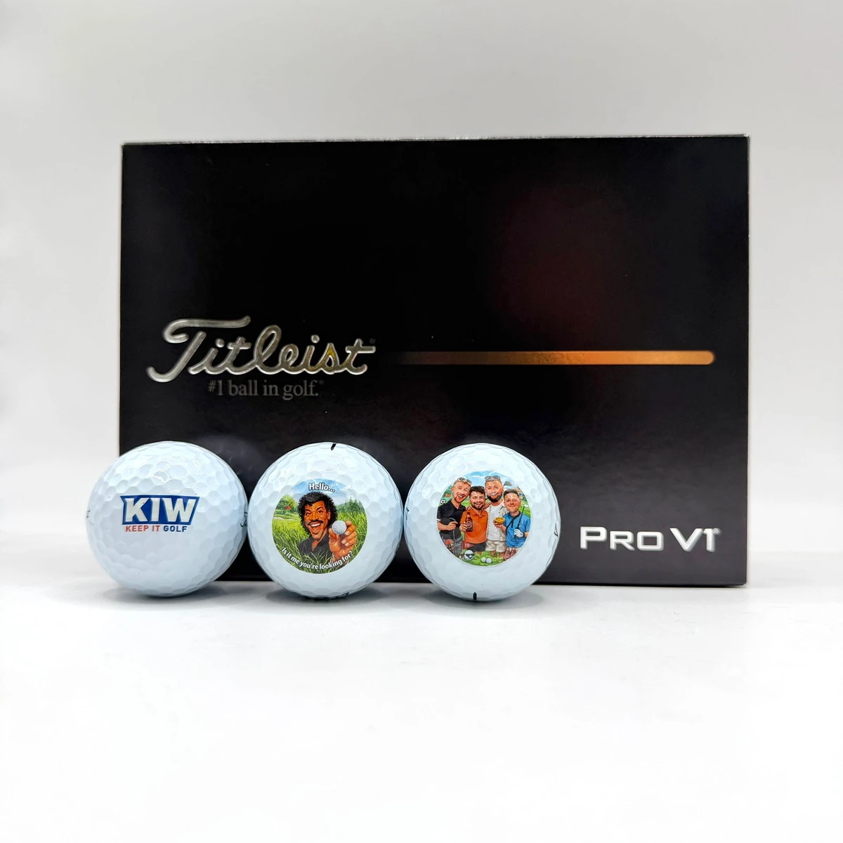 Custom Titleist Pro V1 Golf Balls