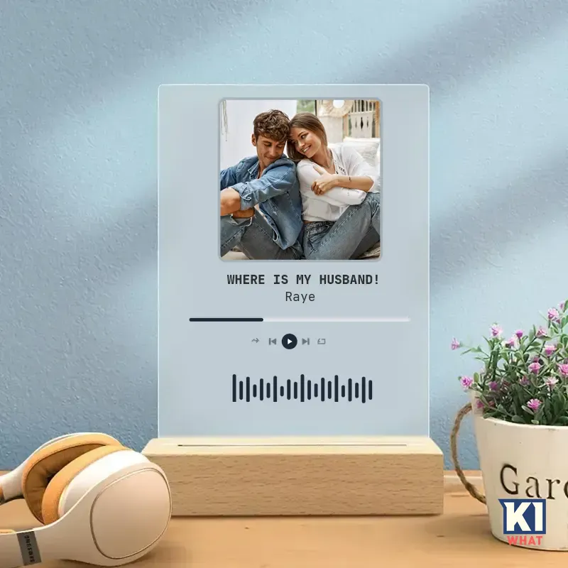 Personalised Music Plaque