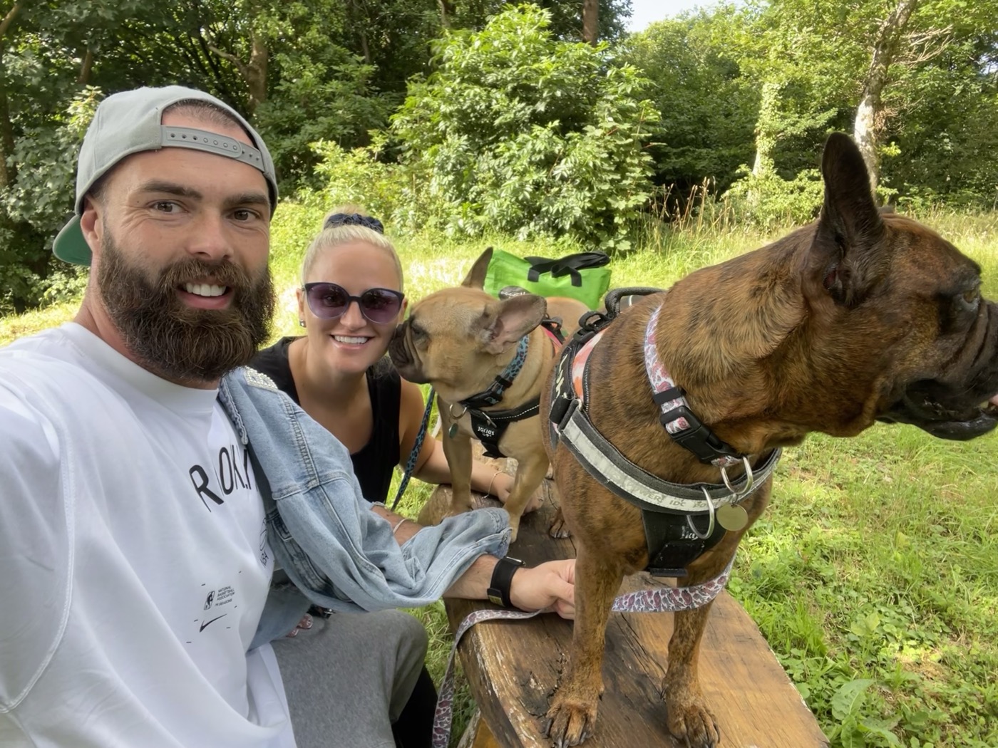 Photo of Dawn, Antony & the doggos